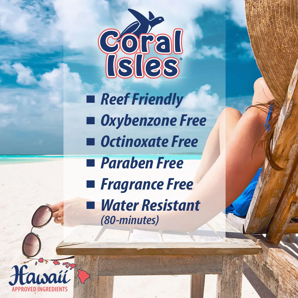 32-oz Coral Isles SPF 50 Sunscreen Lotion with Pump (Quart)