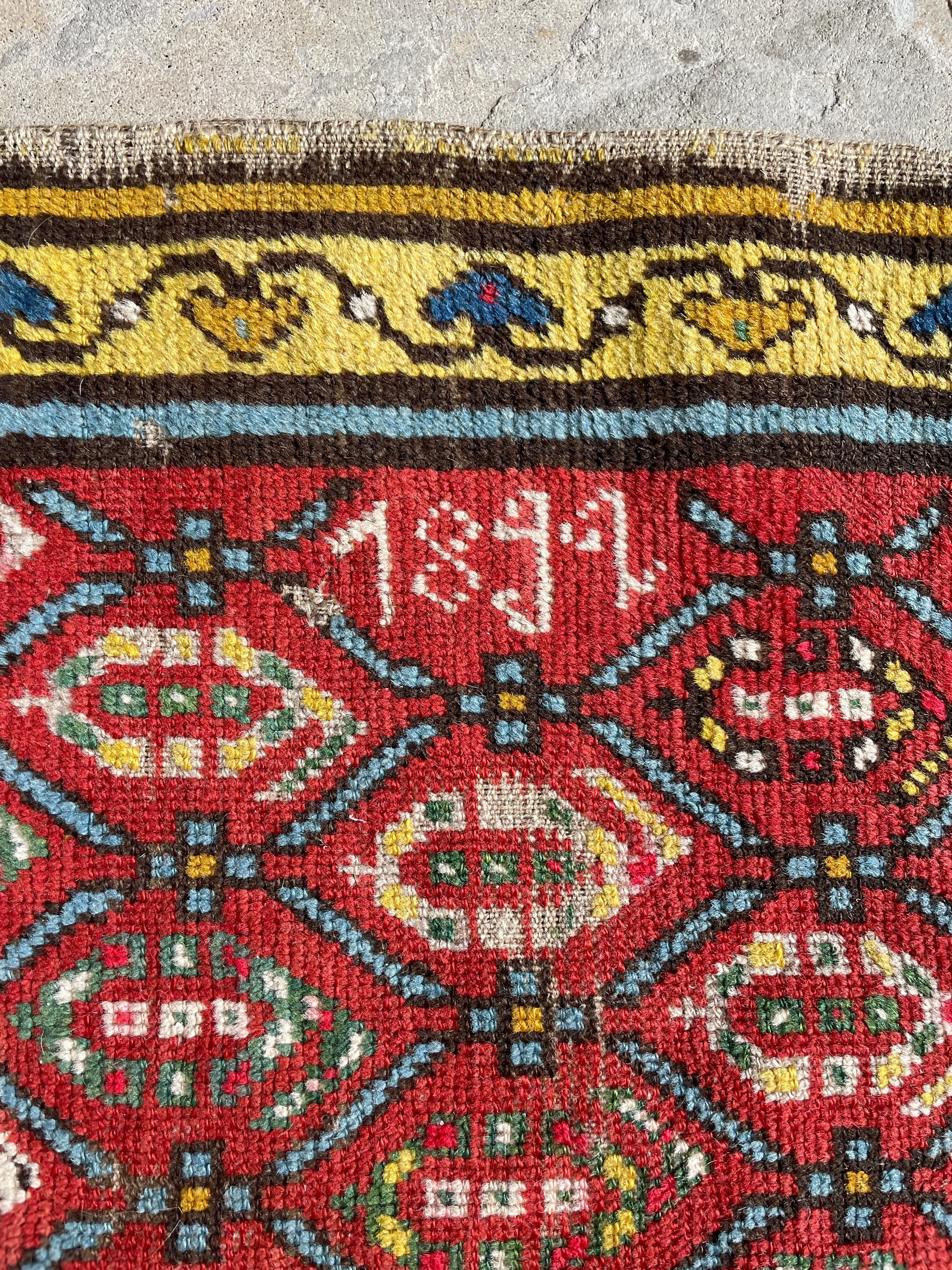 4'3 x 8' Antique Karabagh Rug #2998ML