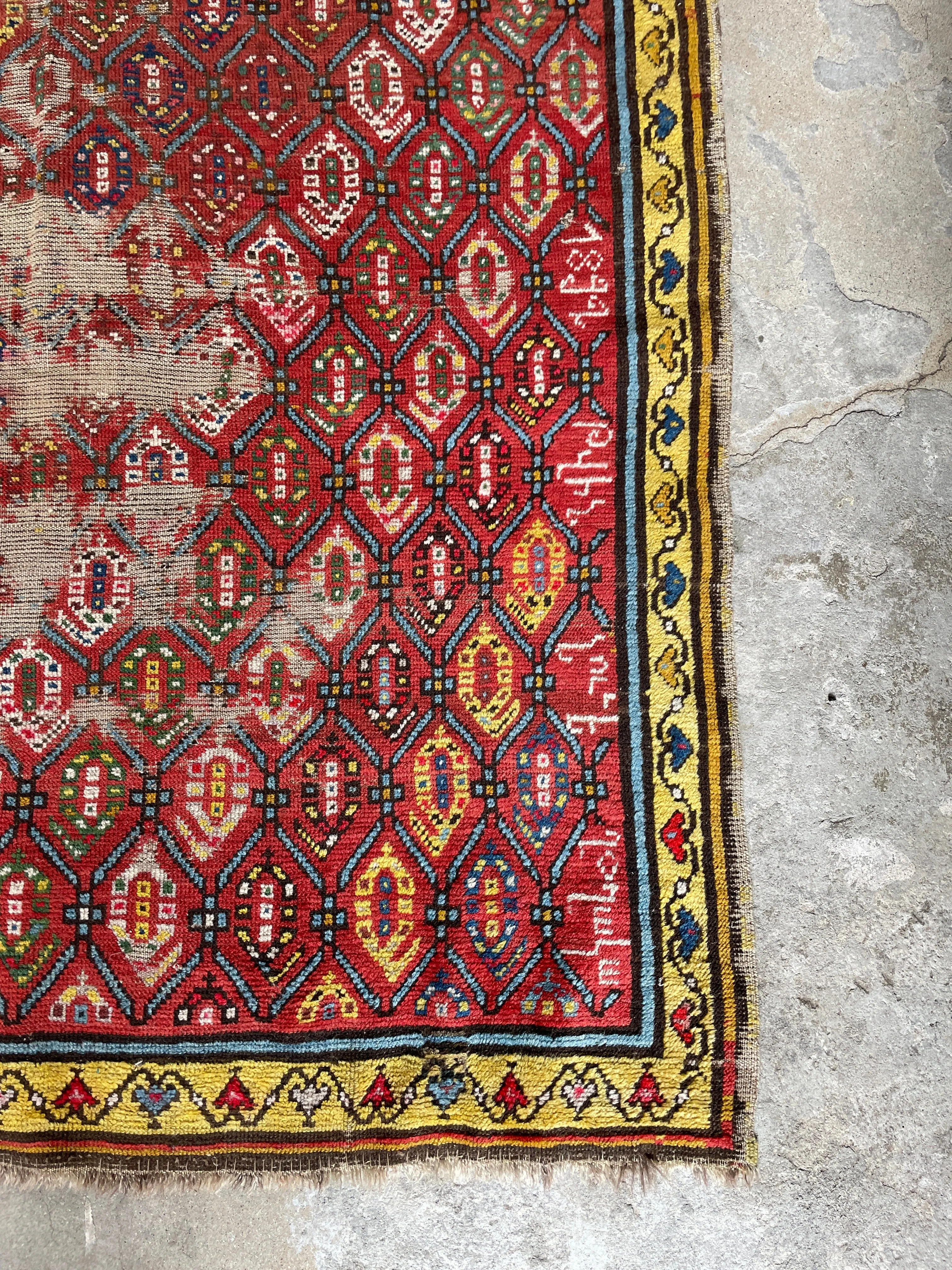 4'3 x 8' Antique Karabagh Rug #2998ML