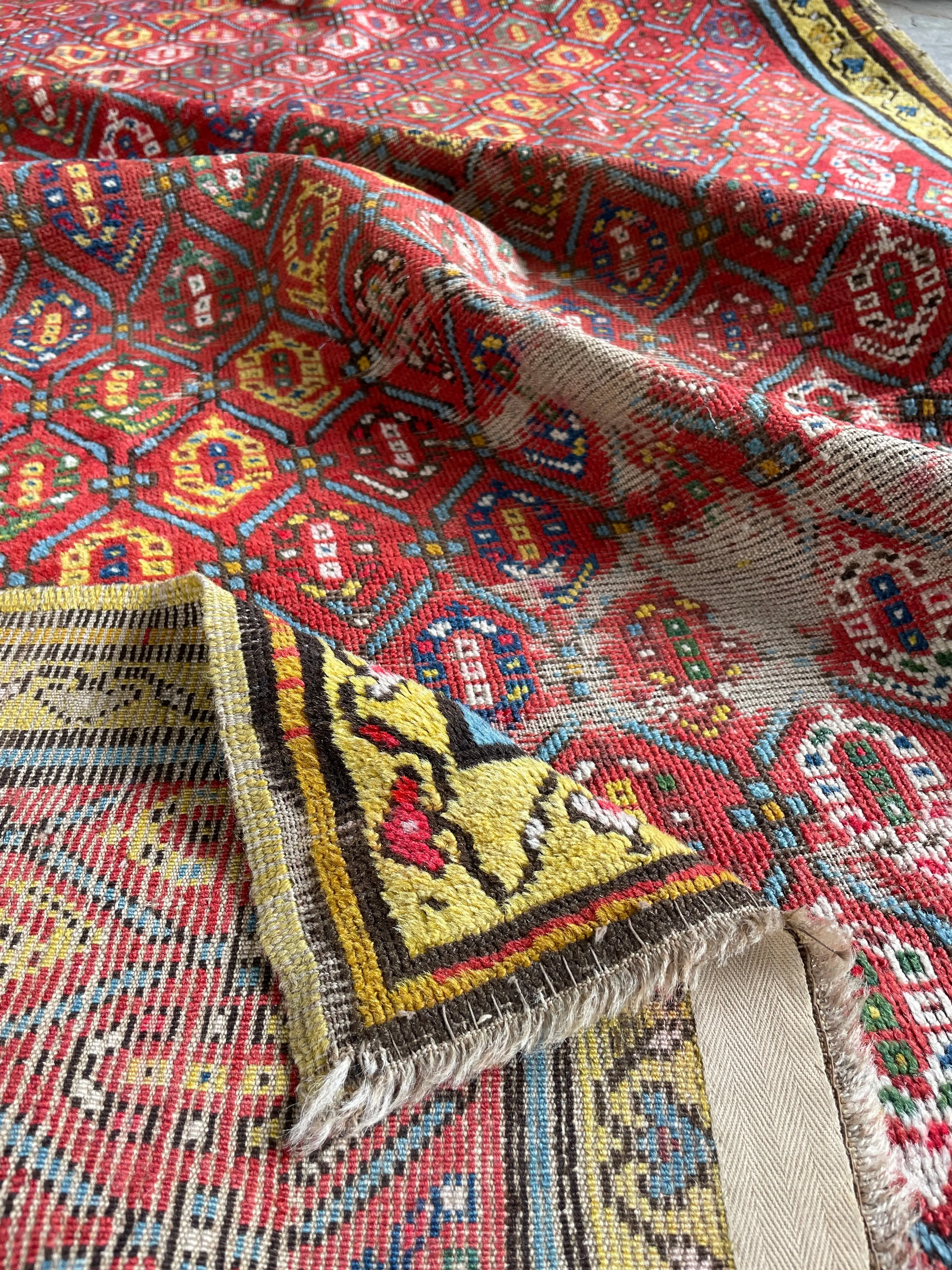 4'3 x 8' Antique Karabagh Rug #2998ML