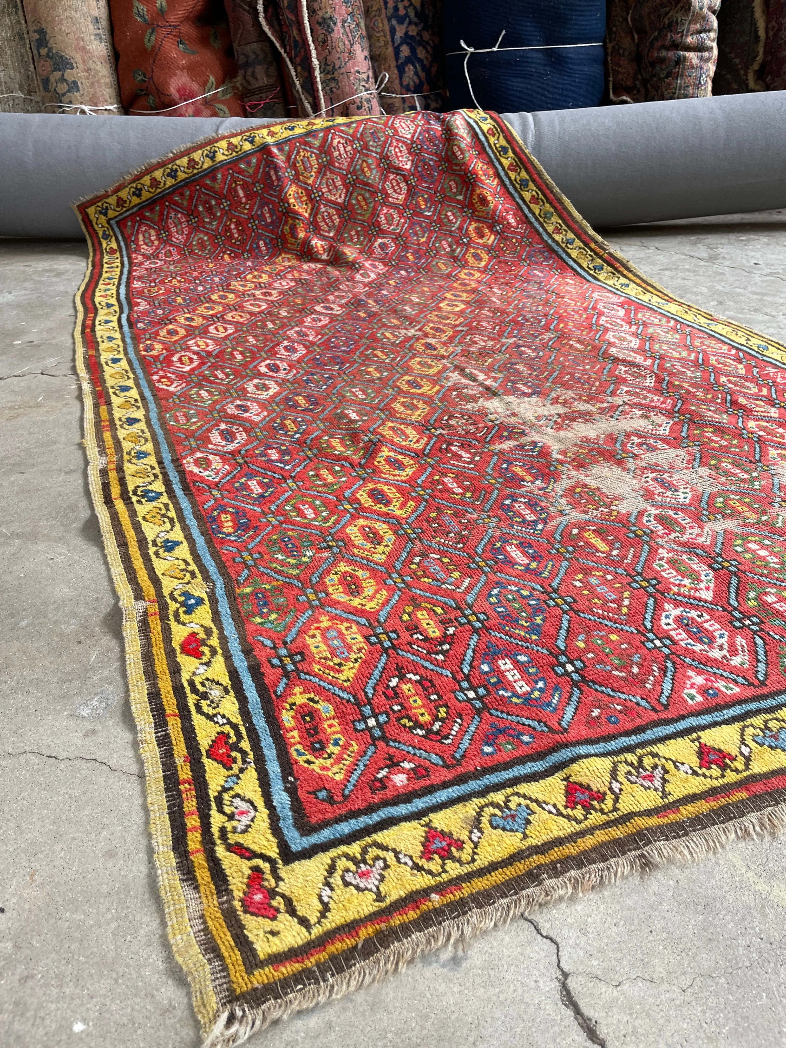 4'3 x 8' Antique Karabagh Rug #2998ML