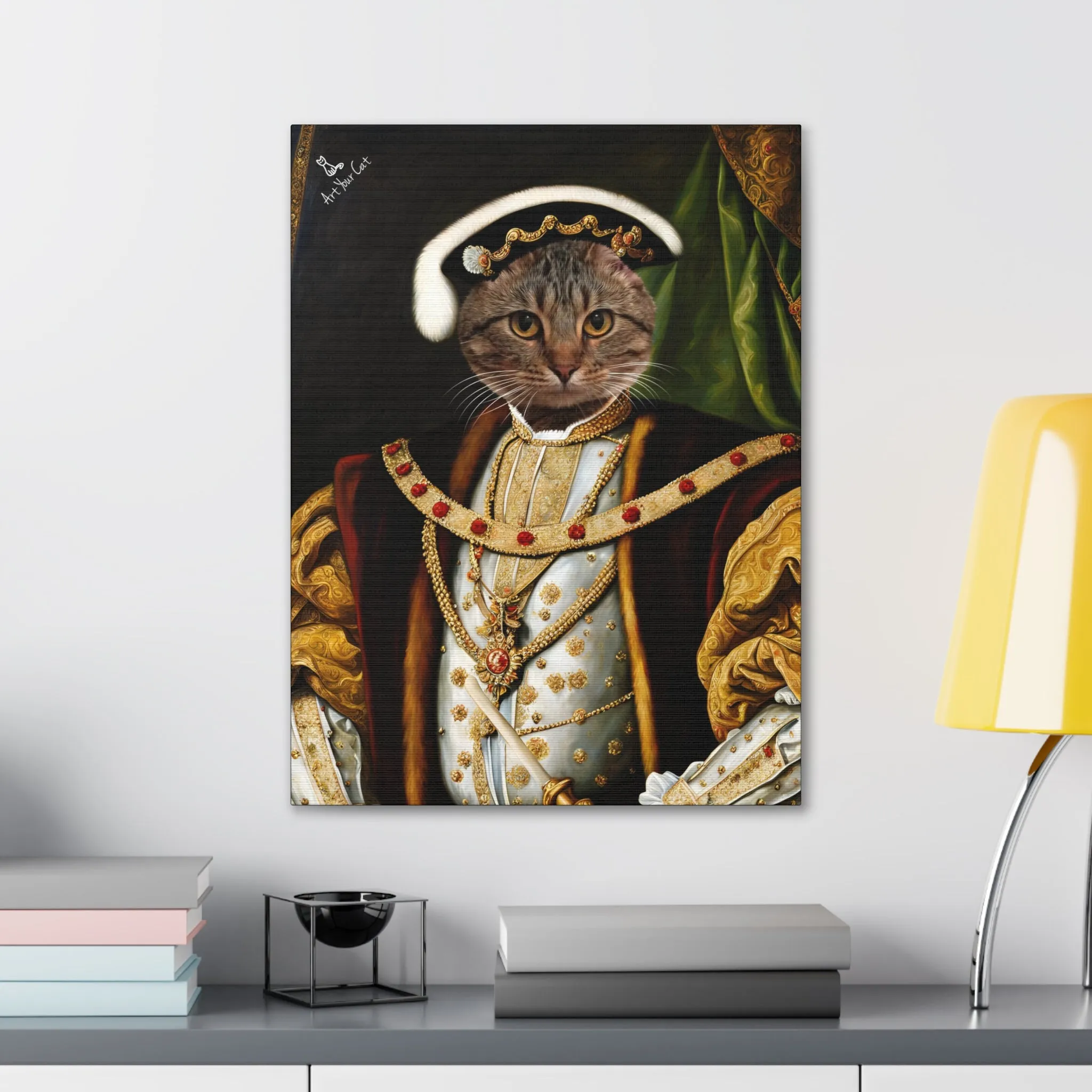 Henry VIII Cat Portrait