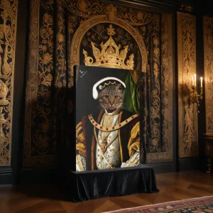 Henry VIII Cat Portrait