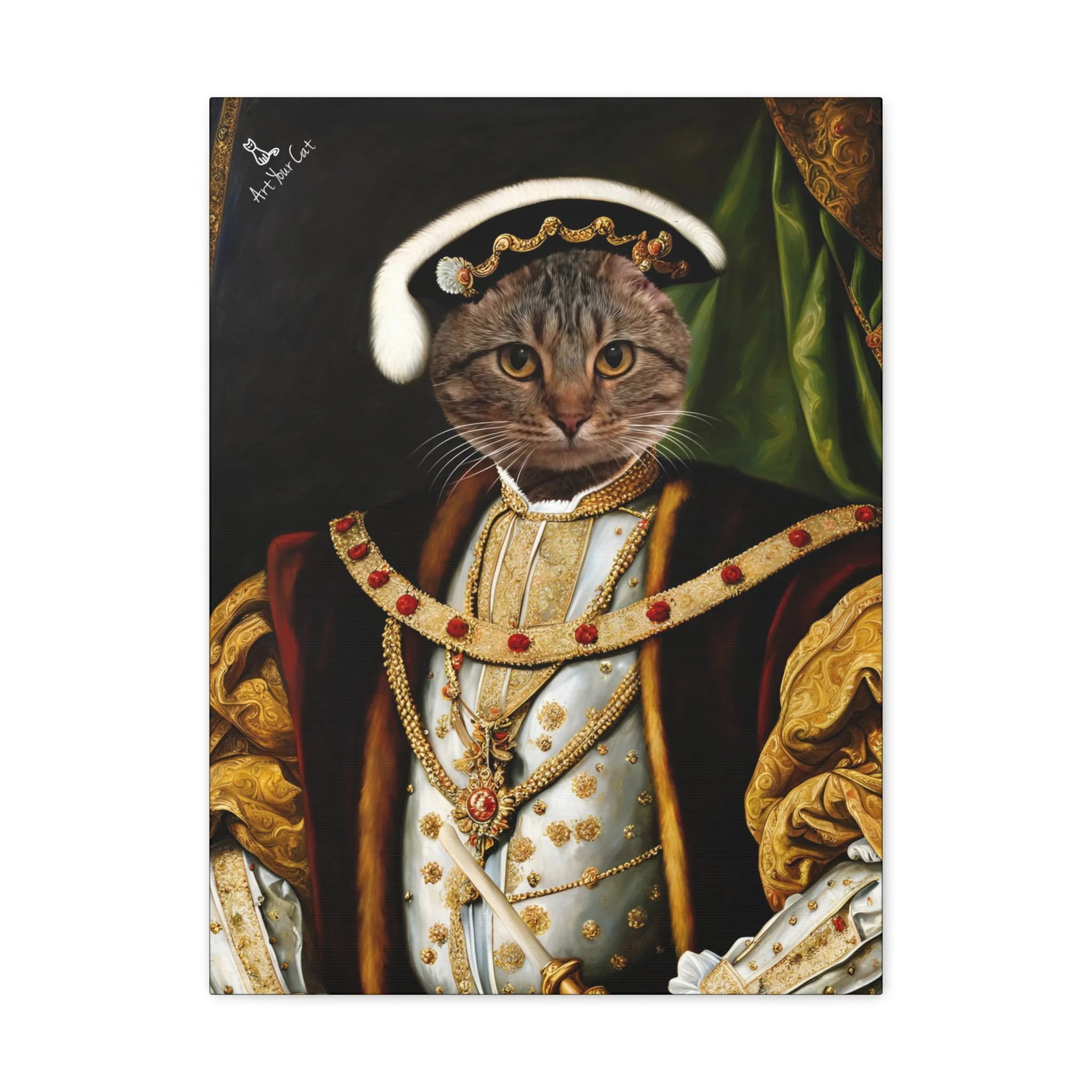 Henry VIII Cat Portrait