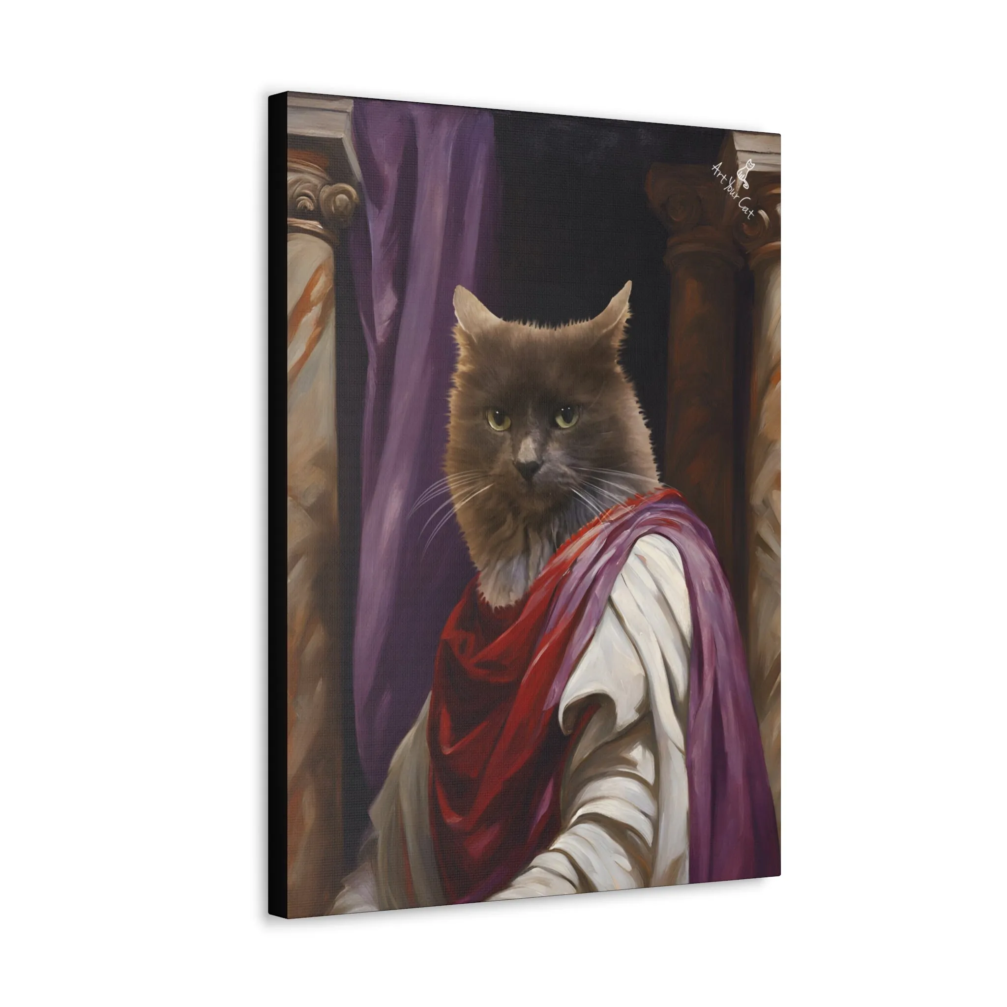 Julius Caesar Cat Portrait