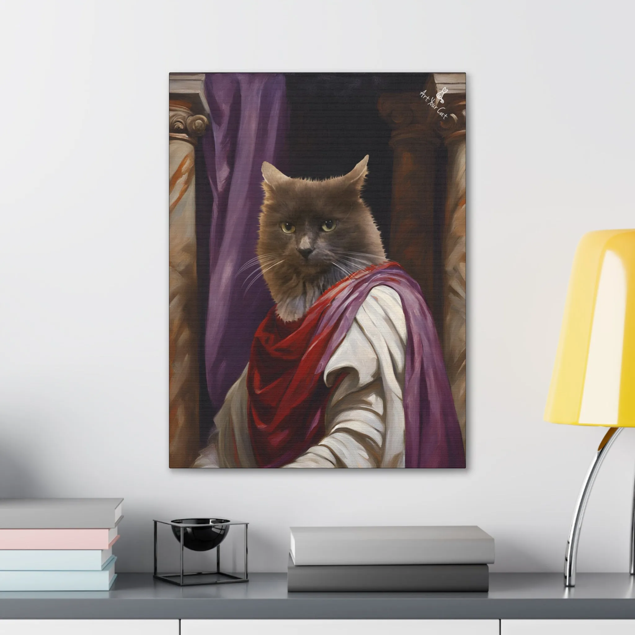 Julius Caesar Cat Portrait