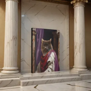 Julius Caesar Cat Portrait