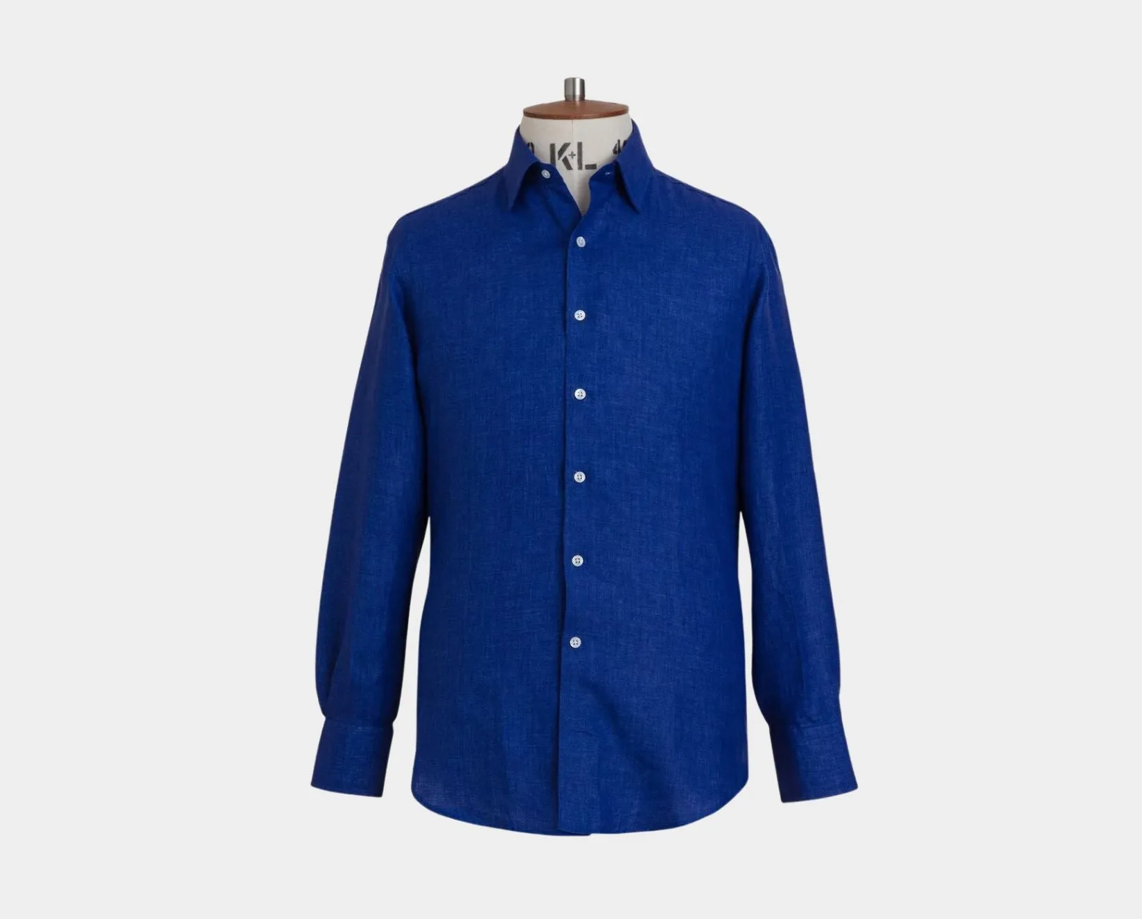 Lapis Linen Shirt