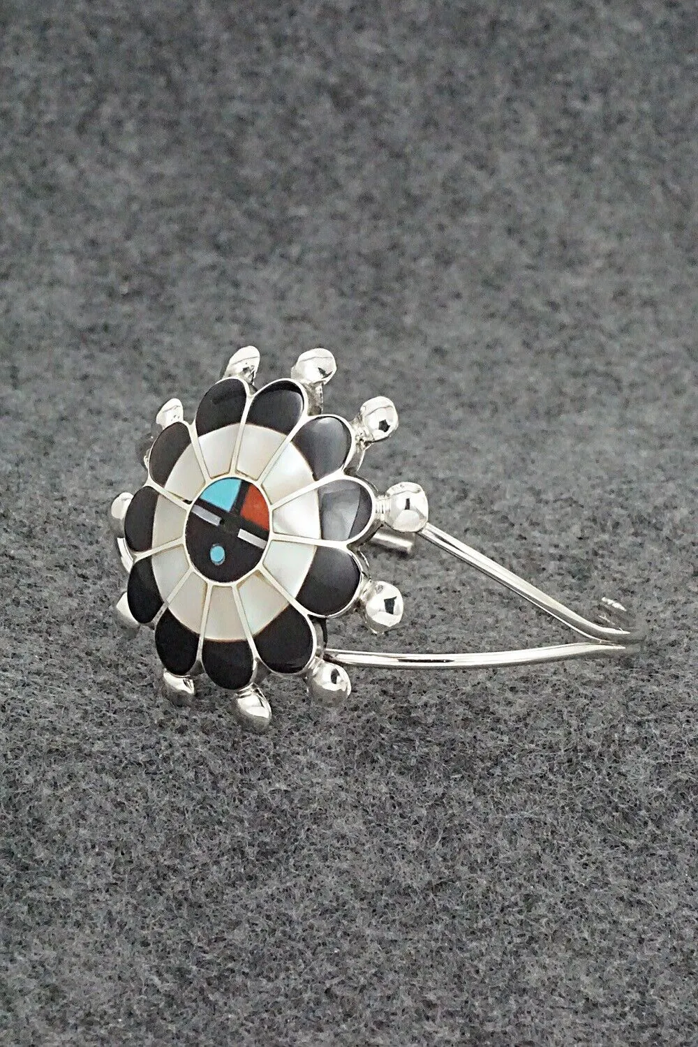 Multi-Stone & Sterling Silver Bracelet - Pauline Lonjose