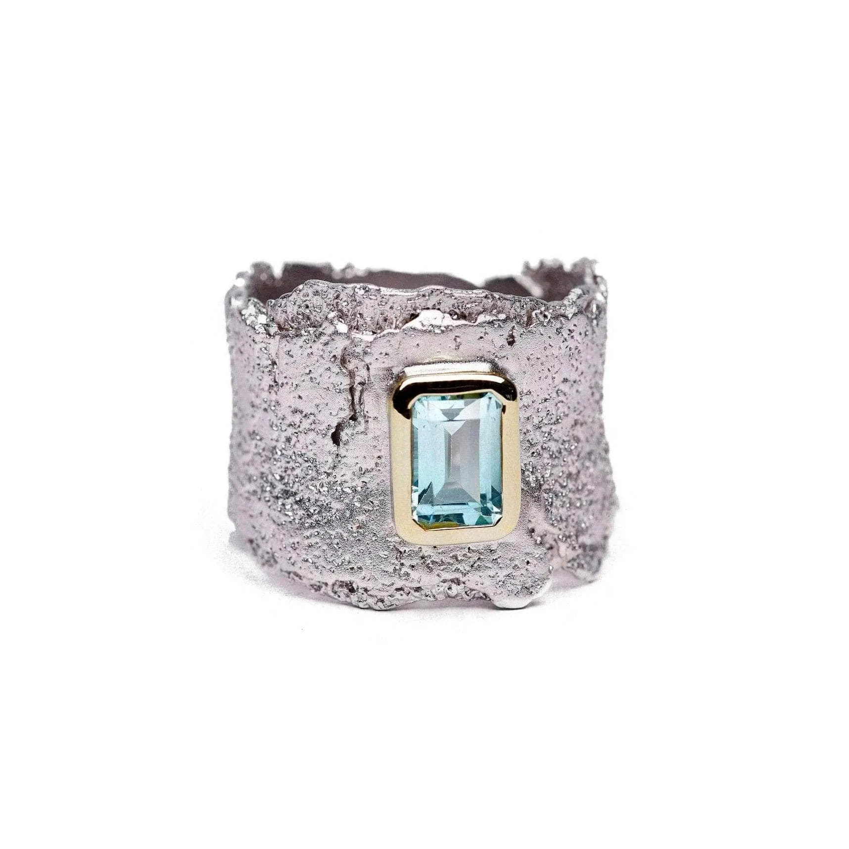 Naqua Blue Topaz Ring