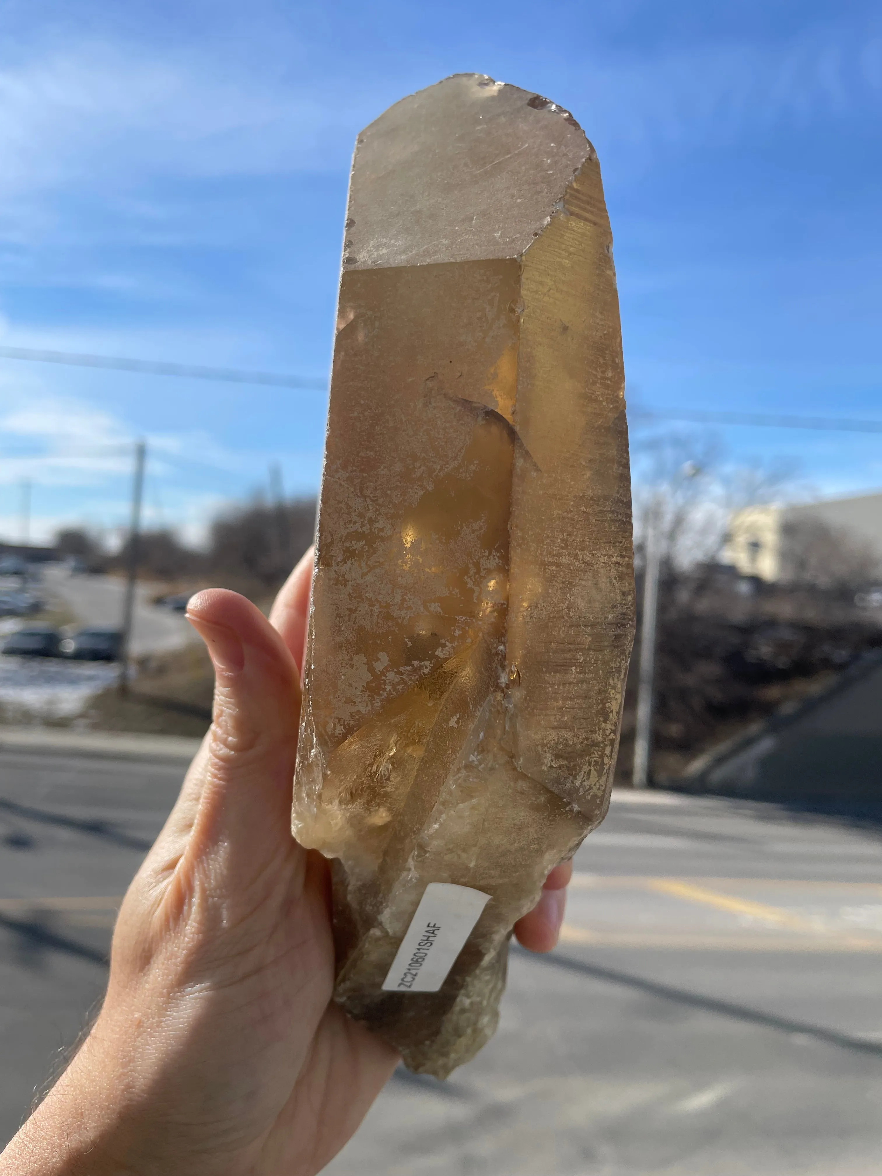 Natural Citrine, Citrine Quartz From Mansa, Zambia