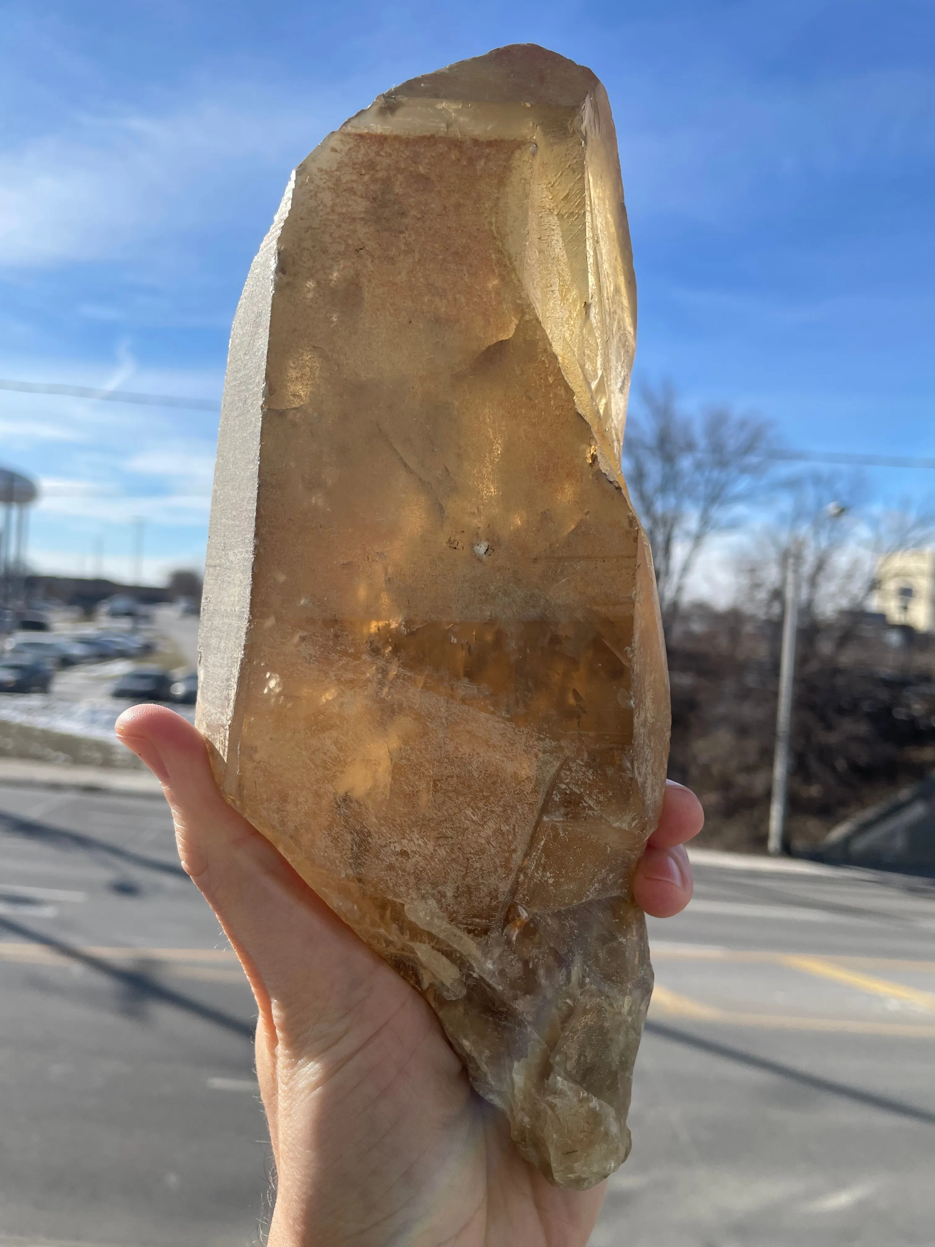 Natural Citrine, Citrine Quartz From Mansa, Zambia