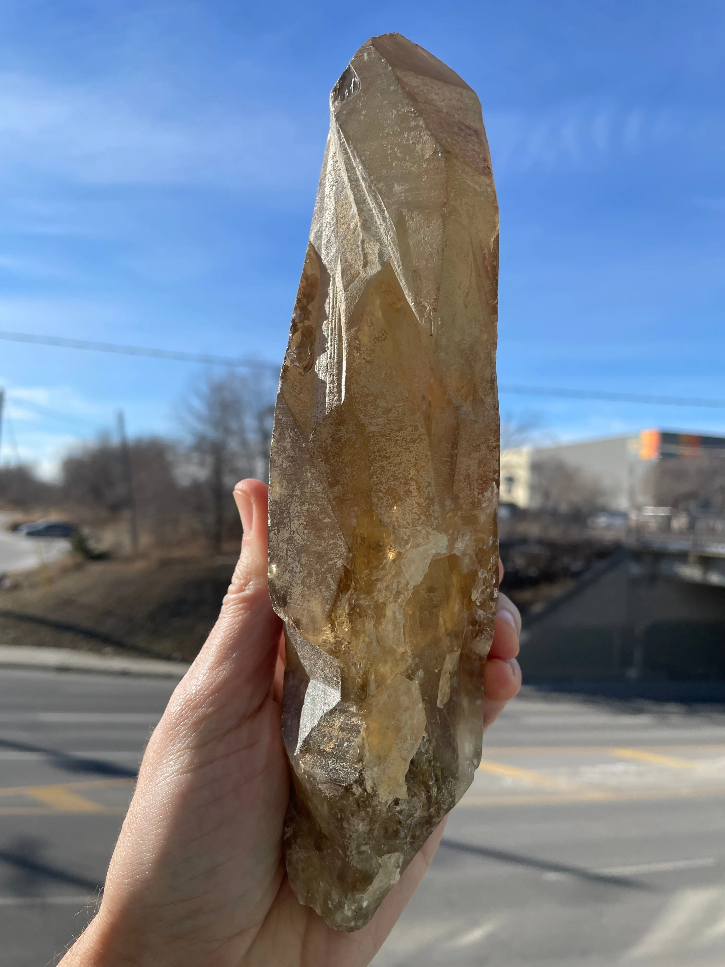 Natural Citrine, Citrine Quartz From Mansa, Zambia