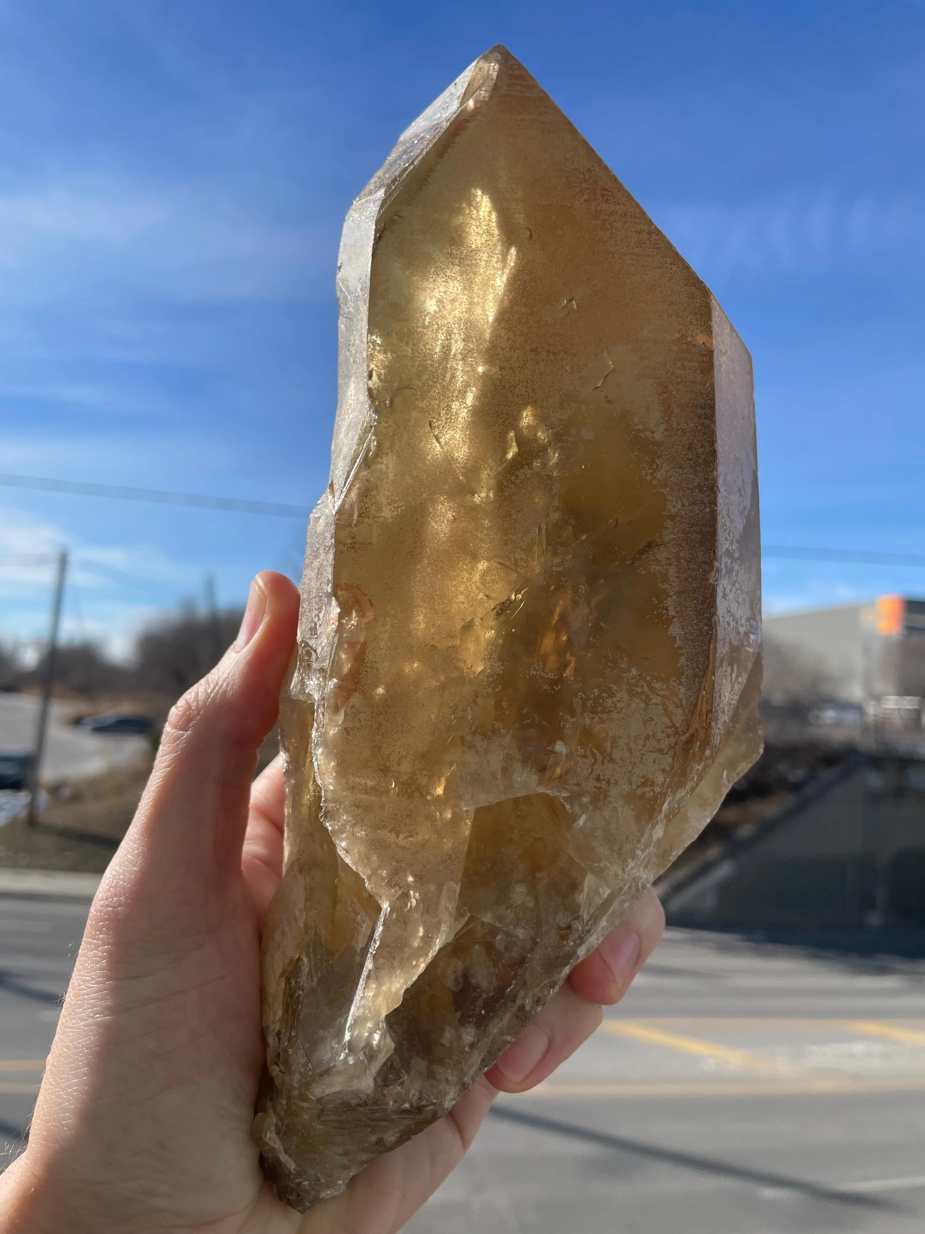 Natural Citrine, Citrine Quartz From Mansa, Zambia
