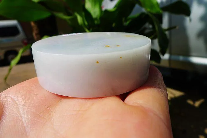 Natural Jade Rough Jadeite Raw (152g,5.7X1.75cm)