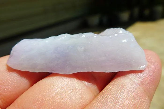 Natural Jade Rough Jadeite Raw (22g,5X2.5X1cm)