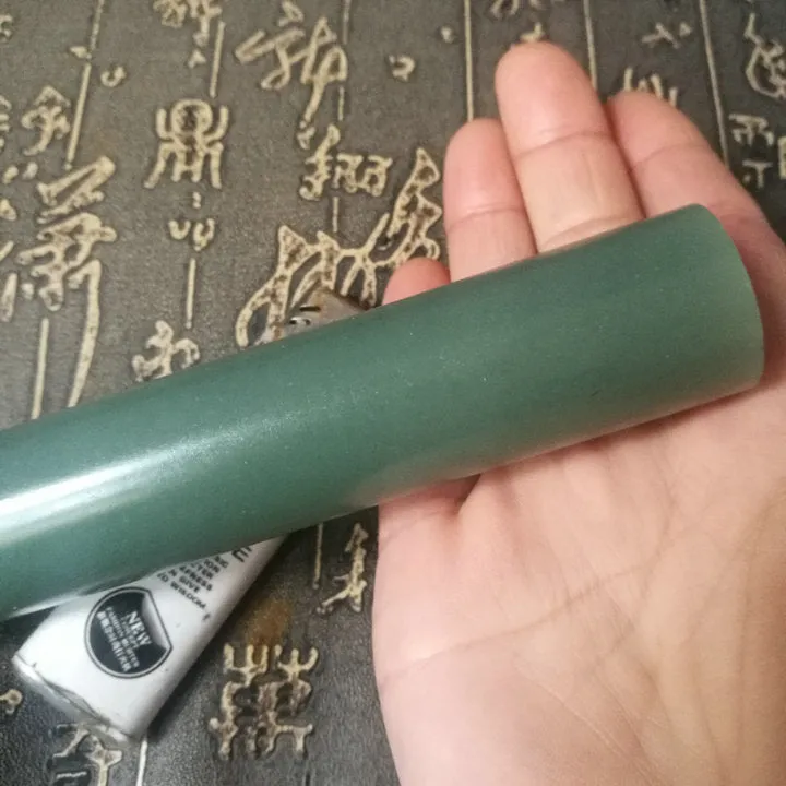 Natural Kunlun Jade Rough Nephrite Raw (265g, 15.5X2.7X2.7cm)