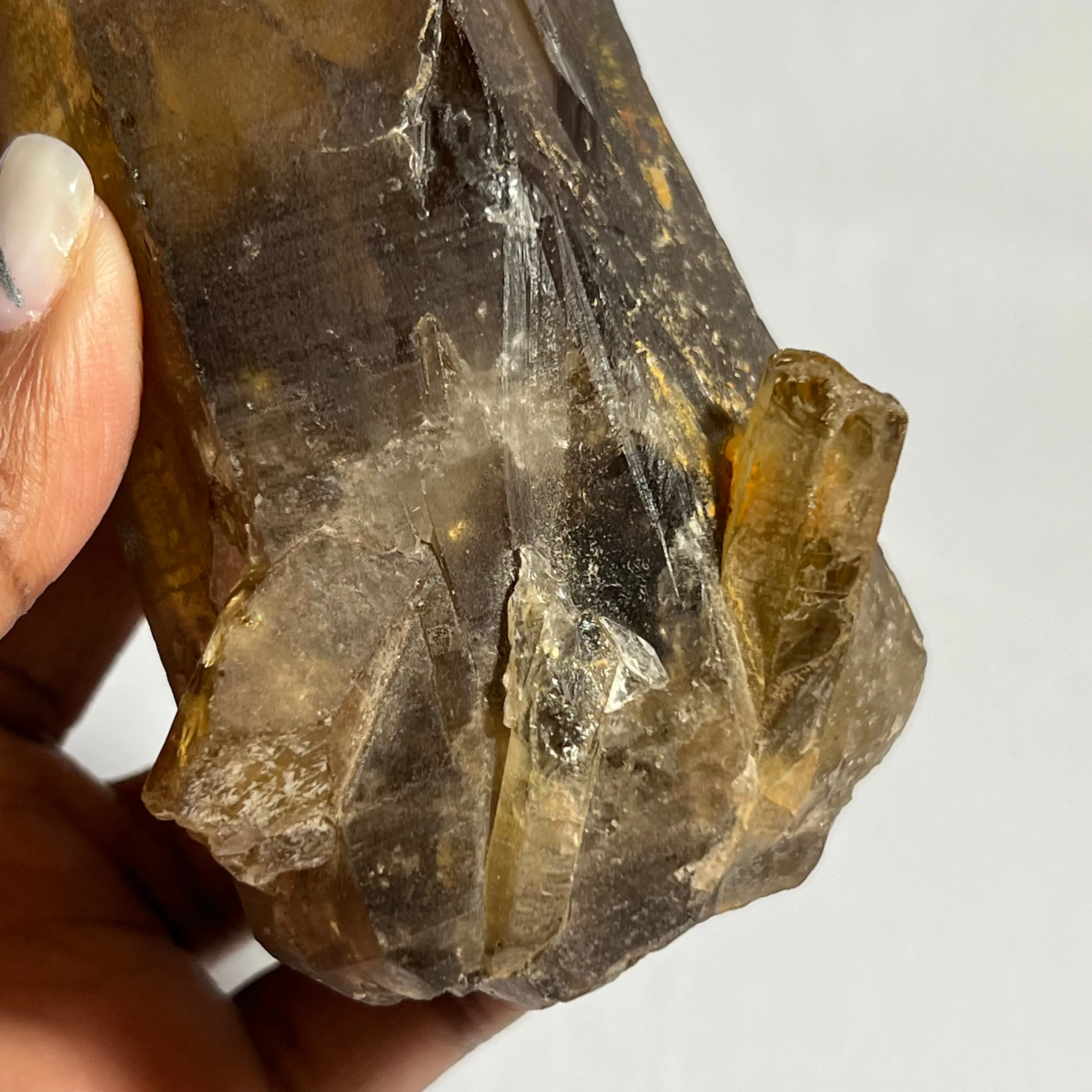 Natural Zambian Citrine Point, Citrine Quartz From Mansa, Zambia, Citrine Points