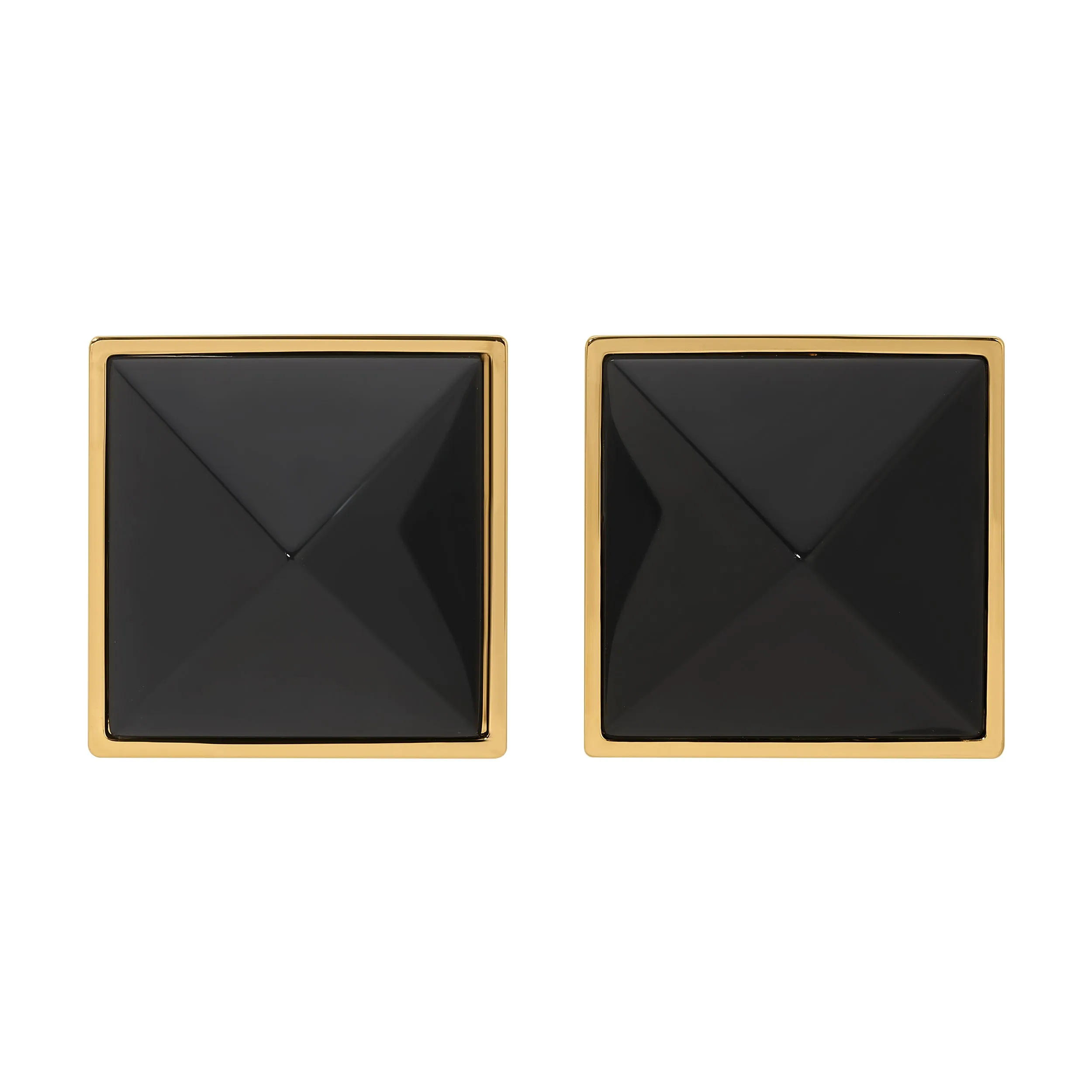 Pyramid Studs - Onyx Grande