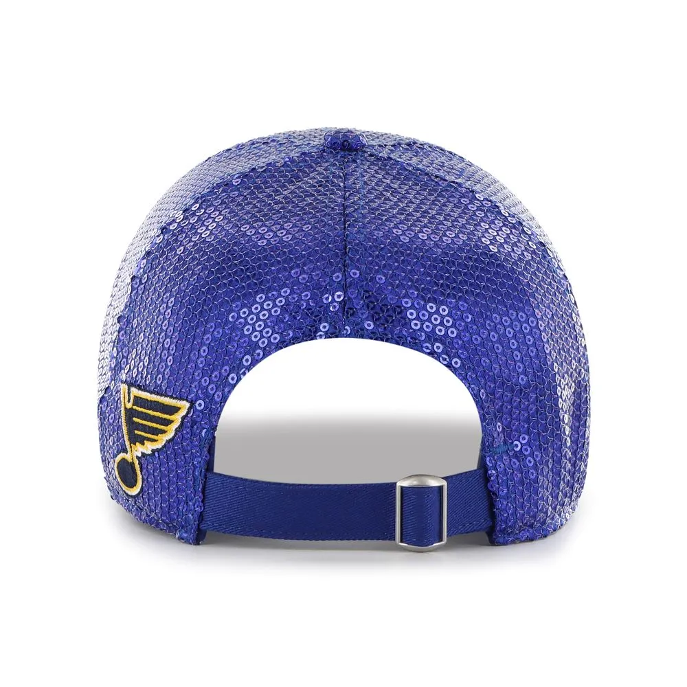 ST. LOUIS BLUES ’47 LADIES NOTE DAZZLE STRAPBACK - ROYAL