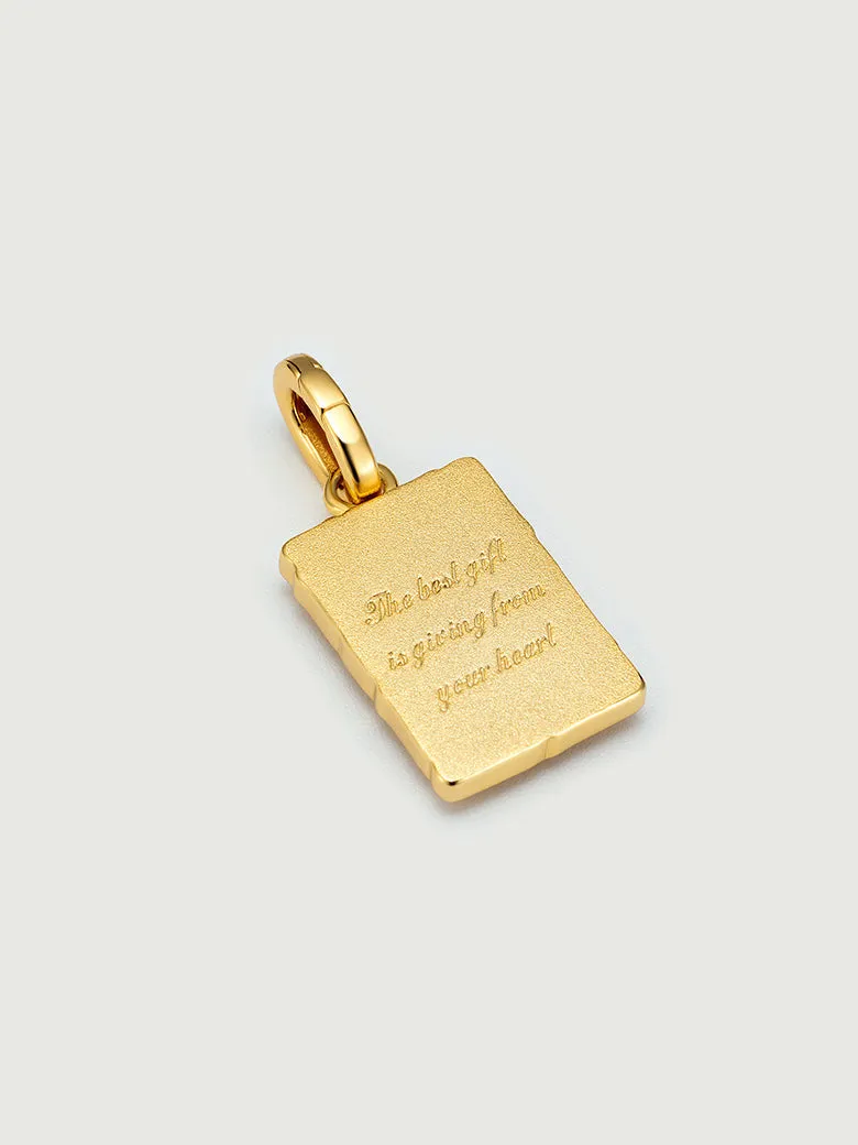 Stellar Birthstone Keepsake Engravable Pendant Necklace