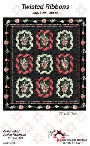 Twisted Ribbons, Jackie Robinson, Animas Quilts