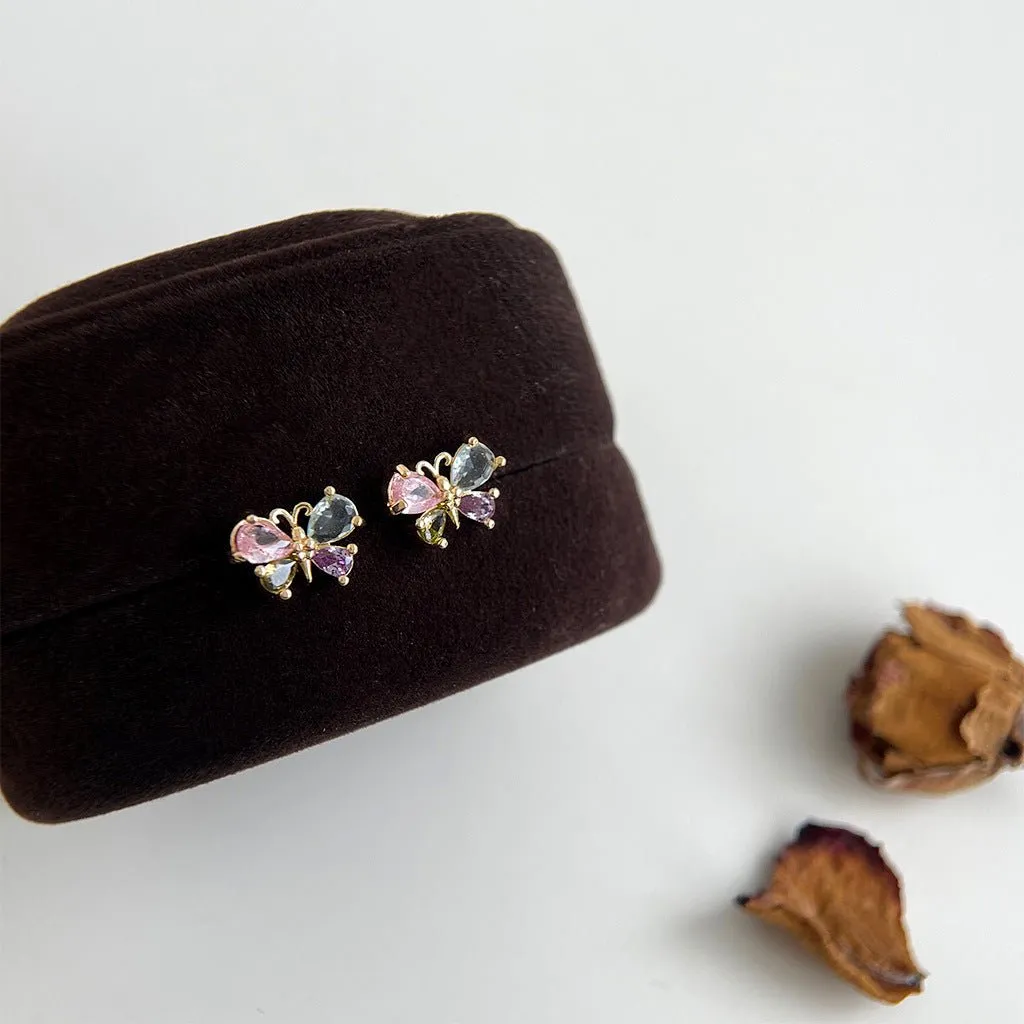 Wings of Wildflower Stud Earrings