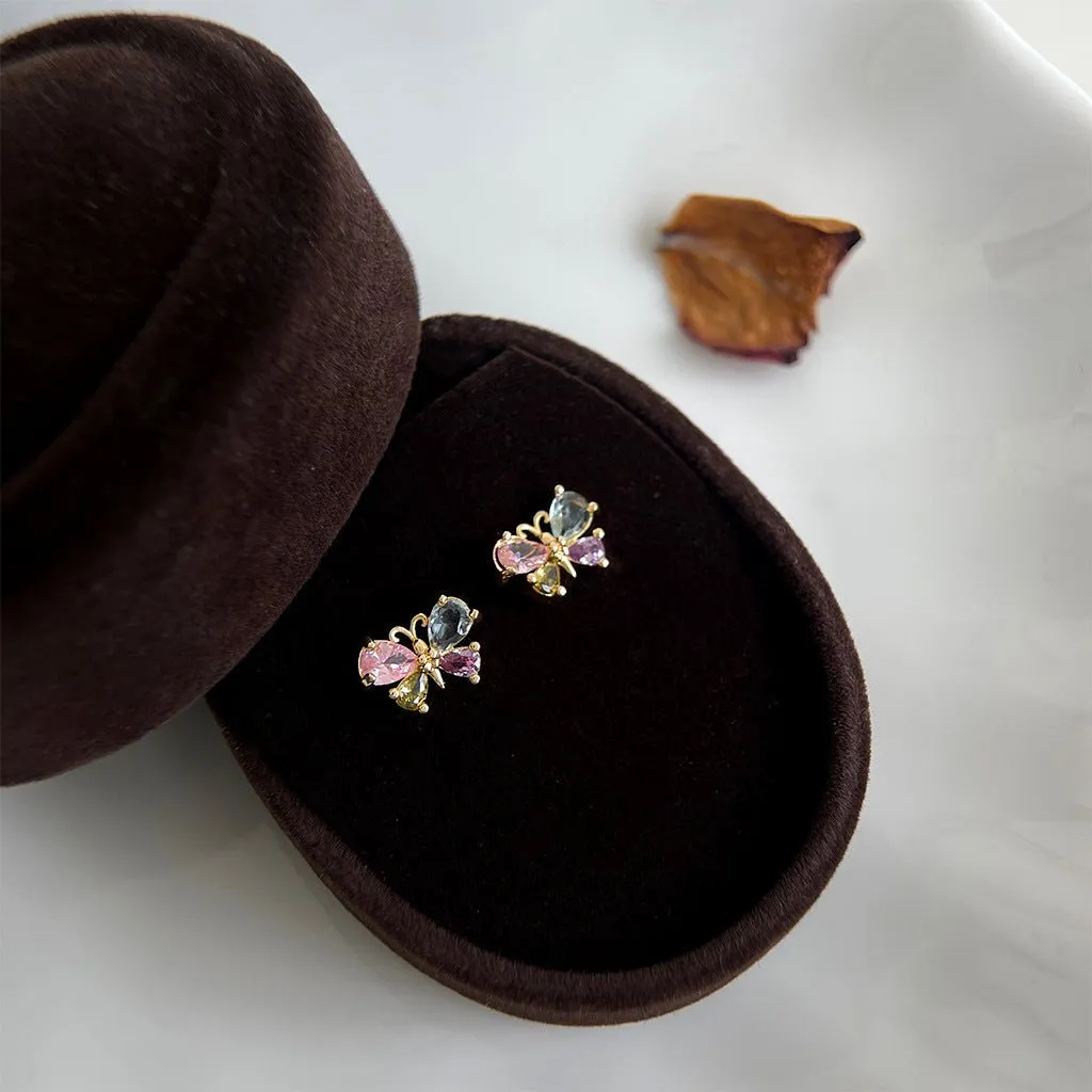 Wings of Wildflower Stud Earrings