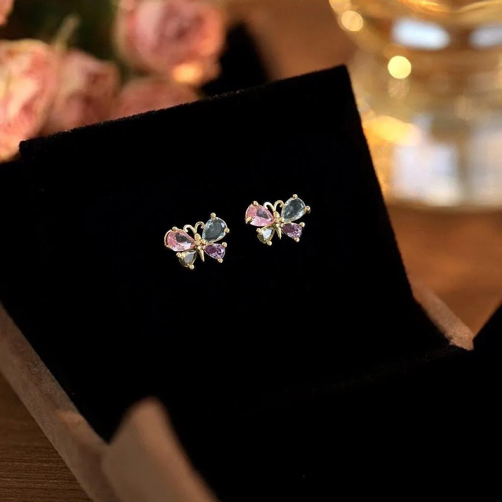 Wings of Wildflower Stud Earrings